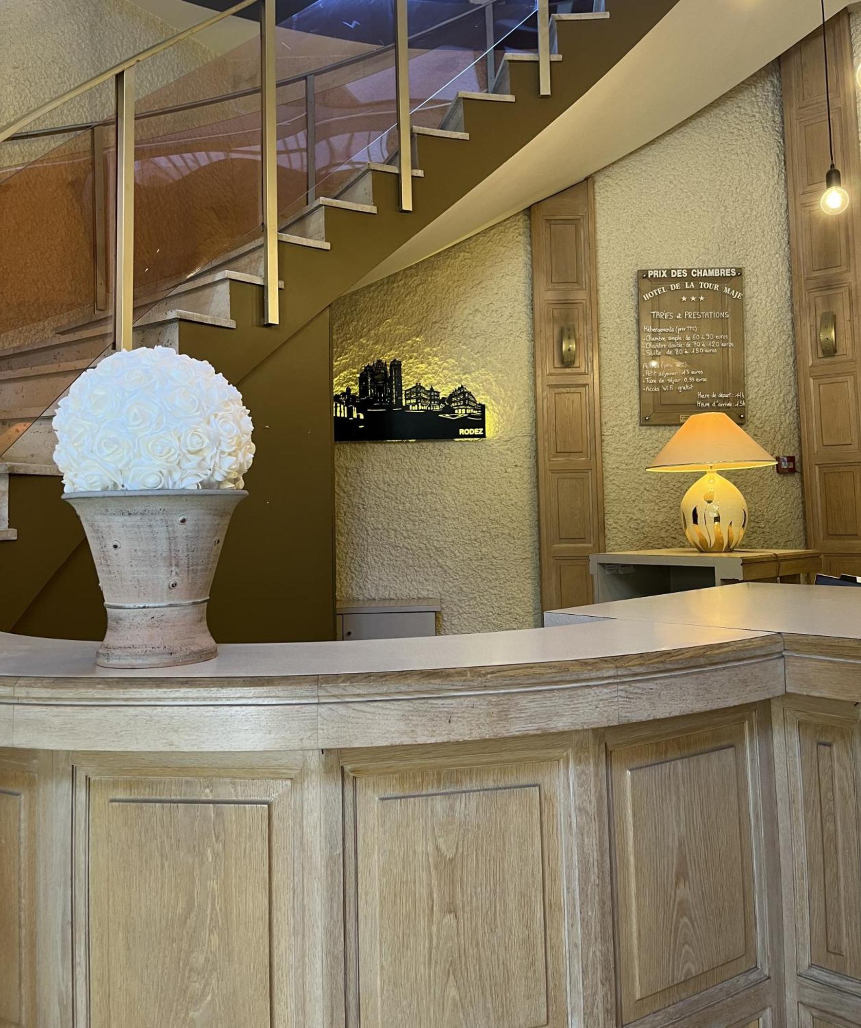 Hotel Tour Maje Rodez Eksteriør billede